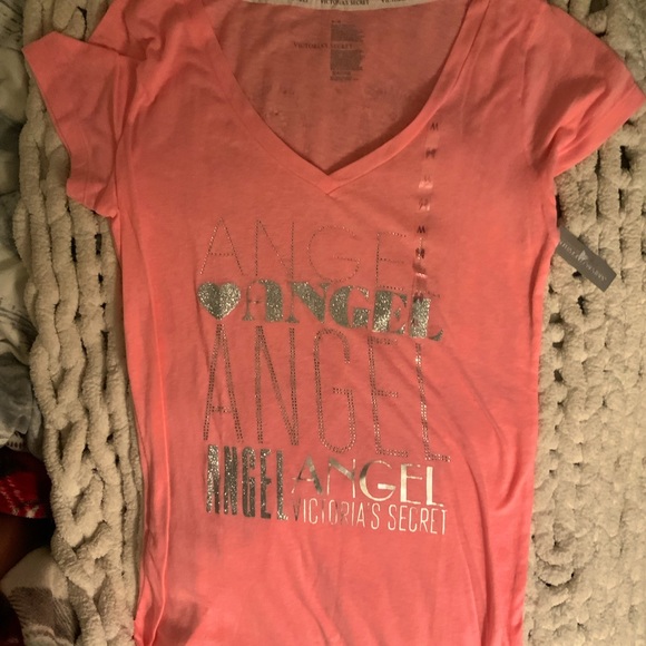 NWT Victoria’s Secret Angels TShirt Sz M - Picture 1 of 6